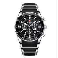 Original Reward Watch Premium Quality Stainless Steel Working Chronographs 3 ATM WATERPROOF