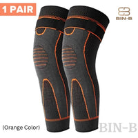 1 Pair Thermal Leg Warmers – Unisex Winter Knee High Sleeves