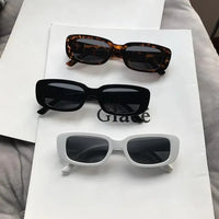 Classic Rectangle Frame UV400 Sunglasses