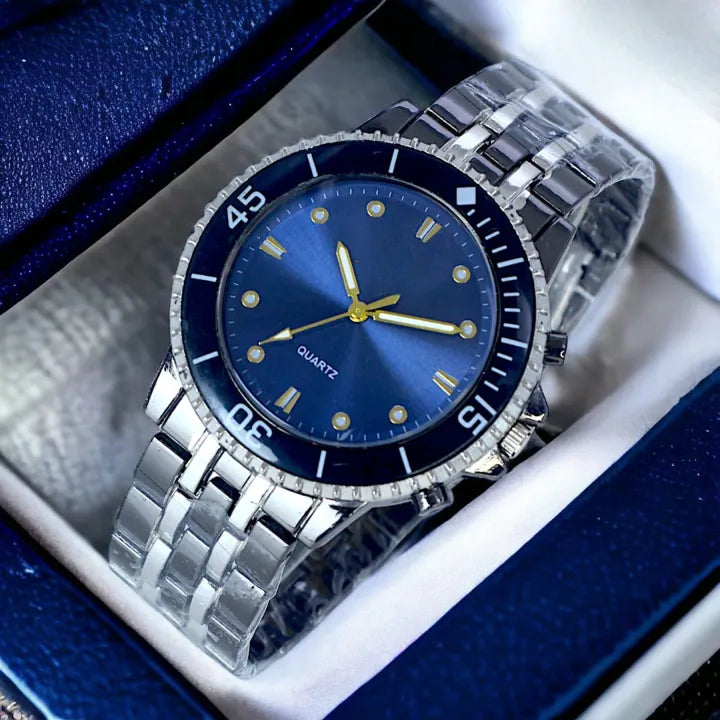 Classic Quartz Stainless Steel Watch