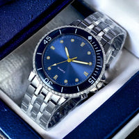 Classic Quartz Stainless Steel Watch