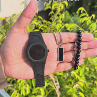 Aura Deal 3 in 1 Just Watch Bracelet Pendent