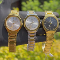 Trendy Watch Precision Crafted Hexagonal Steel Watch