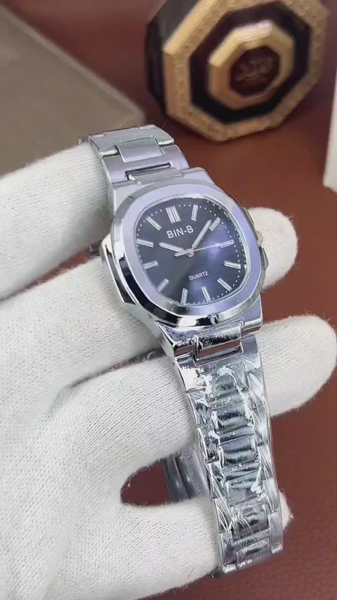 BIN-B HIGH QUALITY STAINLESS STEEL WATCH -TRENDY ARTICLE