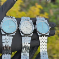 High Quality Rolex Style Watch Trendy Article In Steel Chain