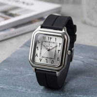 Royal Monochrome | Modern Arabic Numeral Timepiece