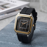 Royal Monochrome | Modern Arabic Numeral Timepiece