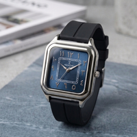 Royal Monochrome | Modern Arabic Numeral Timepiece
