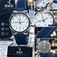 High Quality Silicone Strap Watch with Date